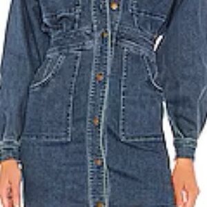 Emory Park corduroy, navy blue dress, perfect with combat boots very stylish